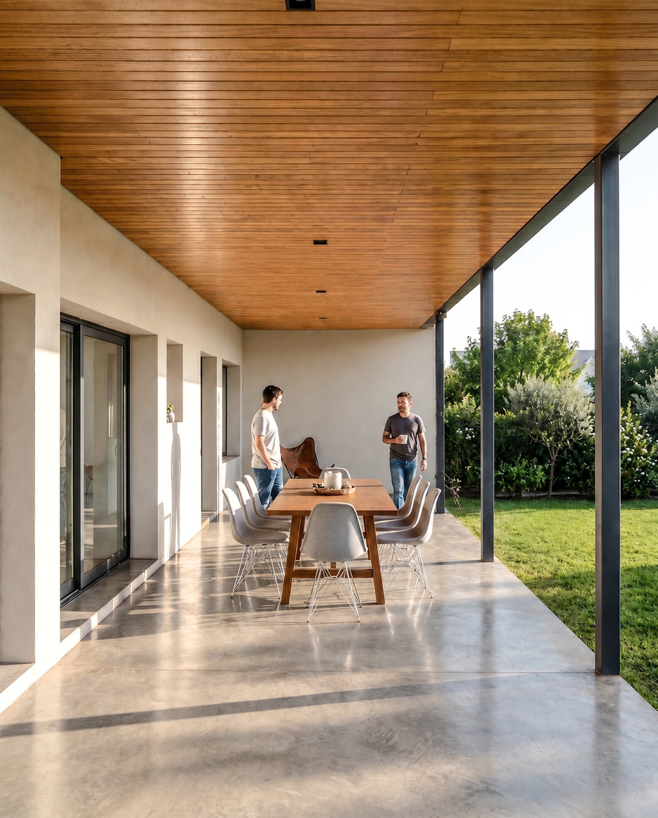 Vivienda Unifamiliar · vista lateral
